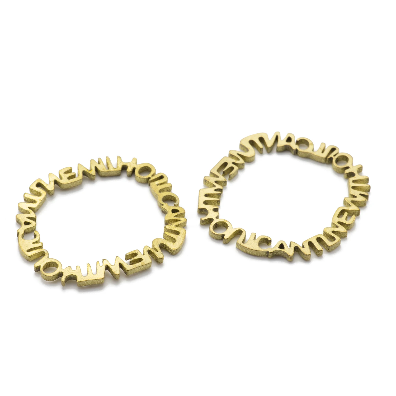 10Pcs Raw Brass Round Letter Circle Geometric Frame Charms for Diy Pendant Charms For Jewelry Making Handmade Frame Crafts
10Pcs Raw Brass Round Letter Circle Geometric Frame Charms for Diy Pendant Charms For Jewelry Making Handmade Frame Crafts