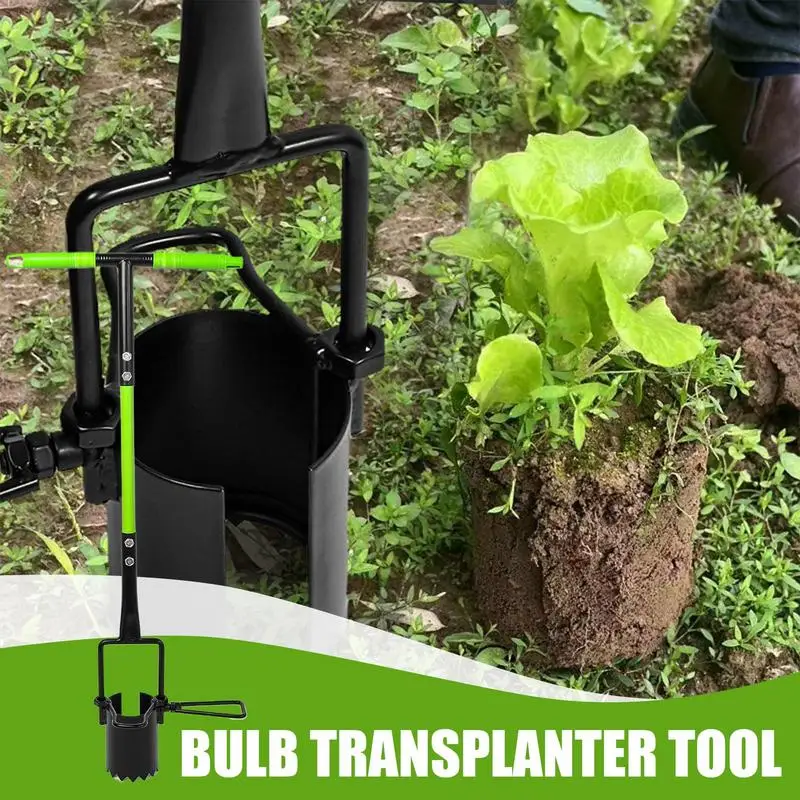 Bulb Planter Tool Long Handled Crocus Planter Comfortable T-shaped Handle Multi-purpose Gardening Tool For Weeding Soil Sampler
Bulb Planter Tool Long Handled Crocus Planter Comfortable T-shaped Handle Multi-purpose Gardening Tool For Weeding Soil Sampler