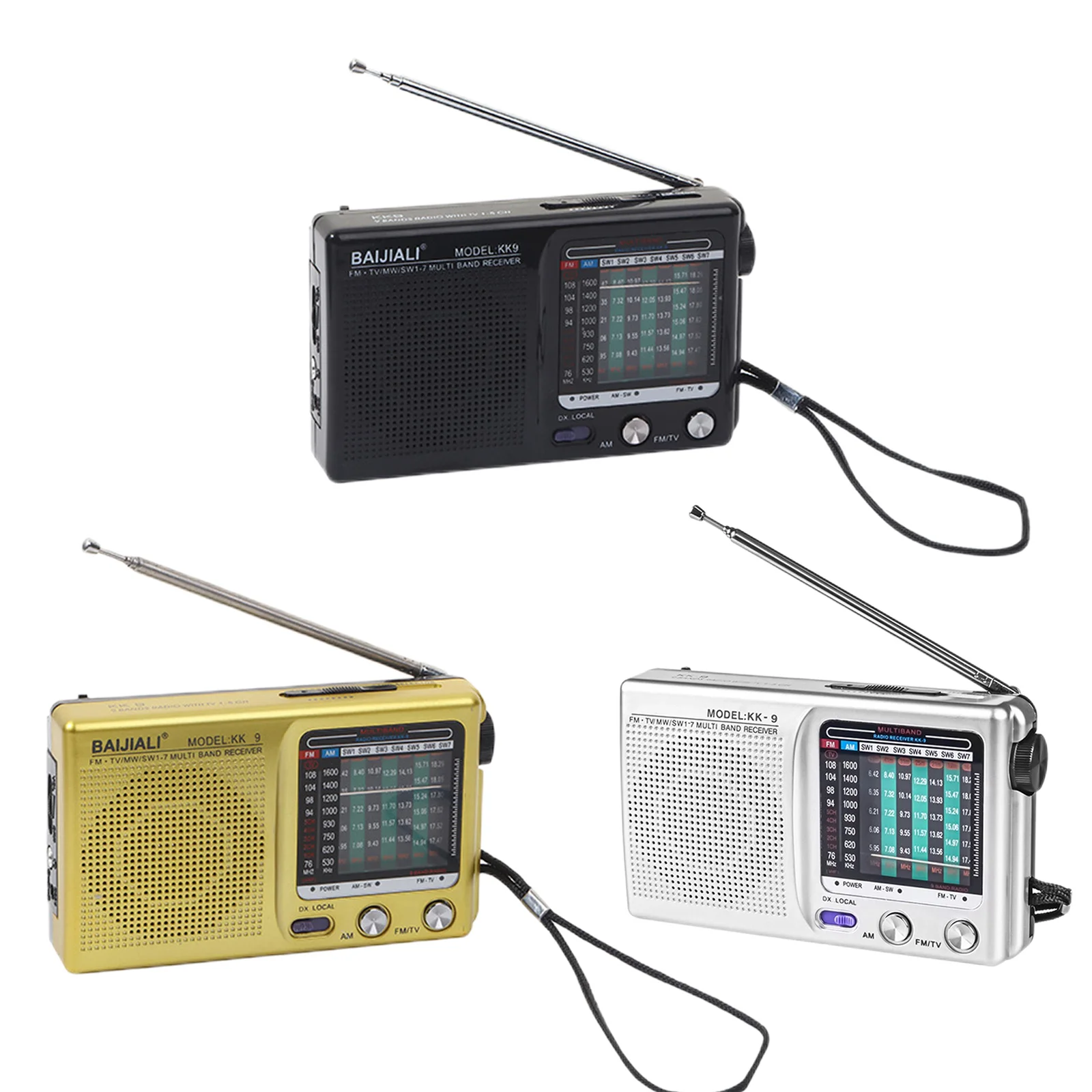 Retro Handheld Radio Full Band Plastic Portable Weather Radio SW AM FM Handheld Weather Radio Battery Powered for Indoor Outdoor
Retro Handheld Radio Full Band Plastic Portable Weather Radio SW AM FM Handheld Weather Radio Battery Powered for Indoor Outdoor