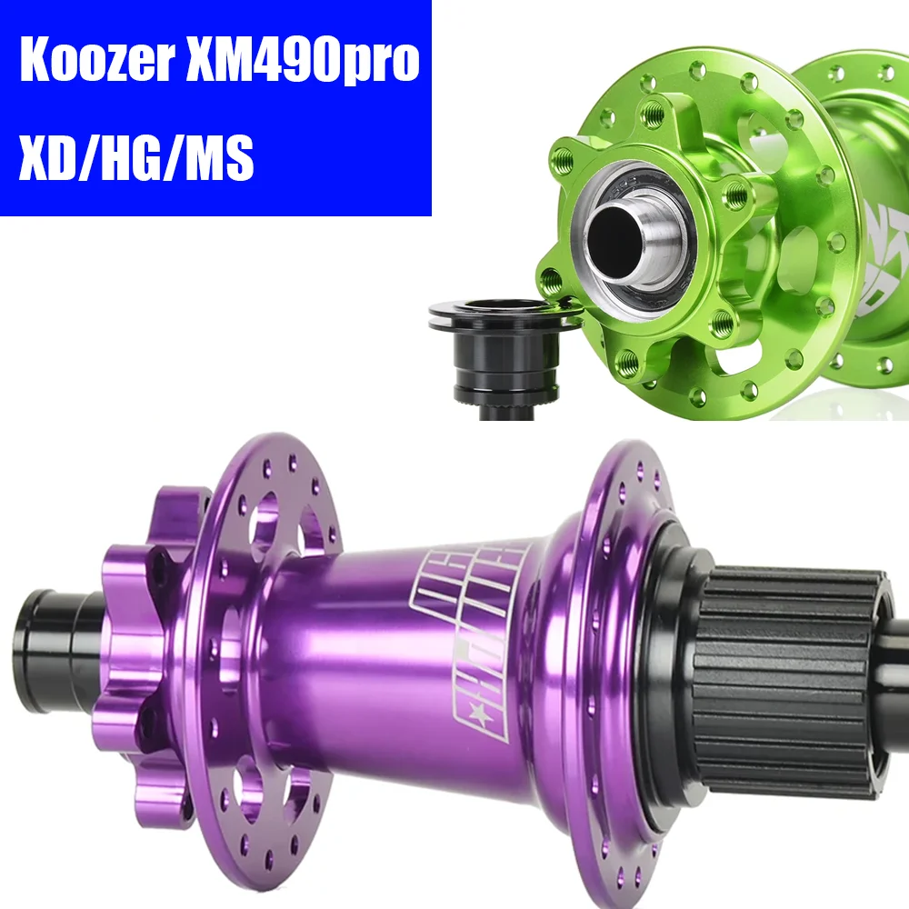 Koozer XM490pro for mountain bike rear hub MS 24 28 32H 36 hole 5x135 QR 12x142 12 speed chrome molybdenum steel axle
Koozer XM490pro for mountain bike rear hub MS 24 28 32H 36 hole 5x135 QR 12x142 12 speed chrome molybdenum steel axle