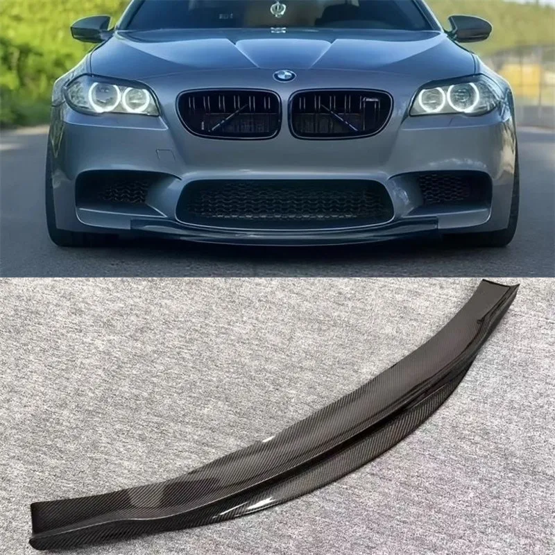 Для BMW 5 серии F10 F18 M5 2010-2017 передний бампер из настоящего углеродного волокна, нижняя губа под спойлер, сплиттер, комплект кузова 
Для BMW 5 серии F10 F18 M5 2010-2017 передний бампер из настоящего углеродного волокна, нижняя губа под спойлер, сплиттер, комплект кузова