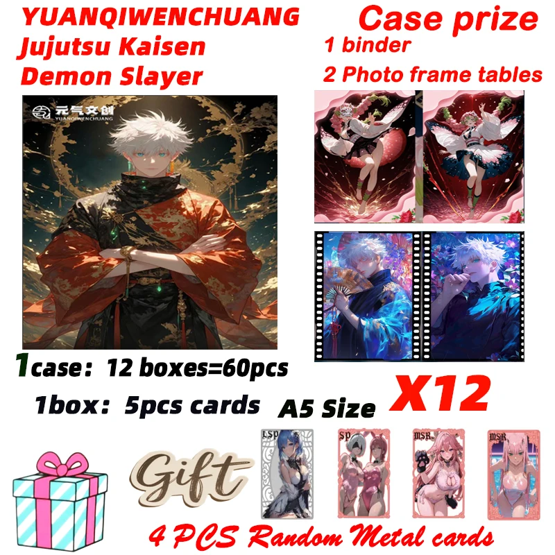 YUANQIWENCHUAN Jujutsu Kaisen Demon Slayer Kimetsu no Yaiba Joint Acrylic A5 Card Gojo Satoru Nanami Sukuna Hobby Chrismas Gift
YUANQIWENCHUAN Jujutsu Kaisen Demon Slayer Kimetsu no Yaiba Joint Acrylic A5 Card Gojo Satoru Nanami Sukuna Hobby Chrismas Gift
