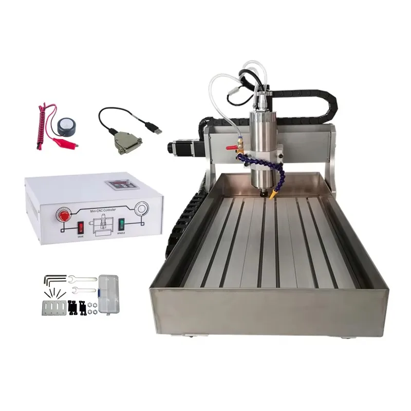LY 4030 2.2KW Router Engraver, 3/4 Axis USB Milling Machine, 400×300mm Working Area with LPT & USB Ports for DIY Engraving.
LY 4030 2.2KW Router Engraver, 3/4 Axis USB Milling Machine, 400×300mm Working Area with LPT & USB Ports for DIY Engraving.