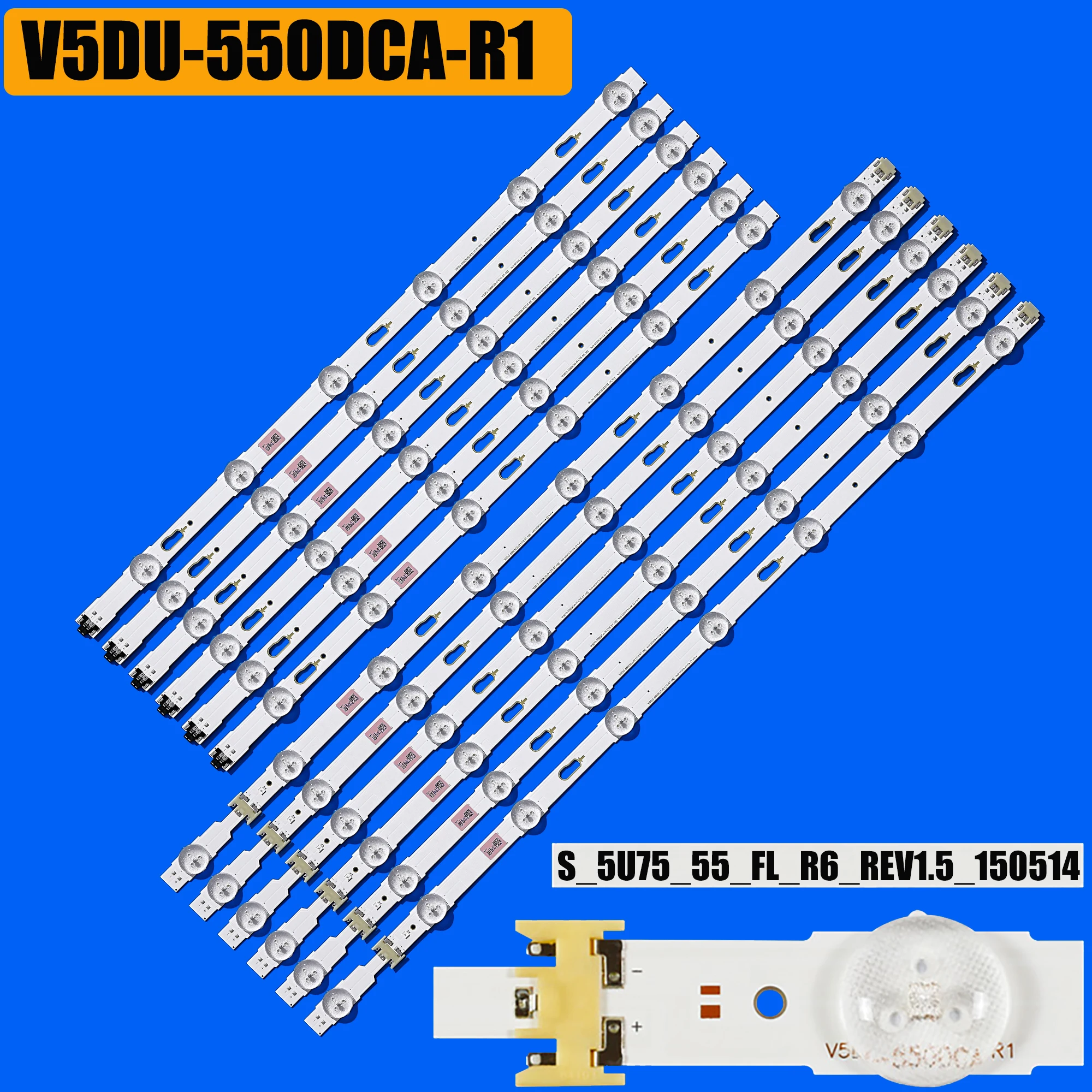 Светодиодная лента подсветки для UE55MU6172 UE55MU6175 UE55JU6450 UE55MU6120 UE55MU6100 UE55JU6410 UE55KU7350 UE55KU6179 UE55JU6430
Светодиодная лента подсветки для UE55MU6172 UE55MU6175 UE55JU6450 UE55MU6120 UE55MU6100 UE55JU6410 UE55KU7350 UE55KU6179 UE55JU6430
