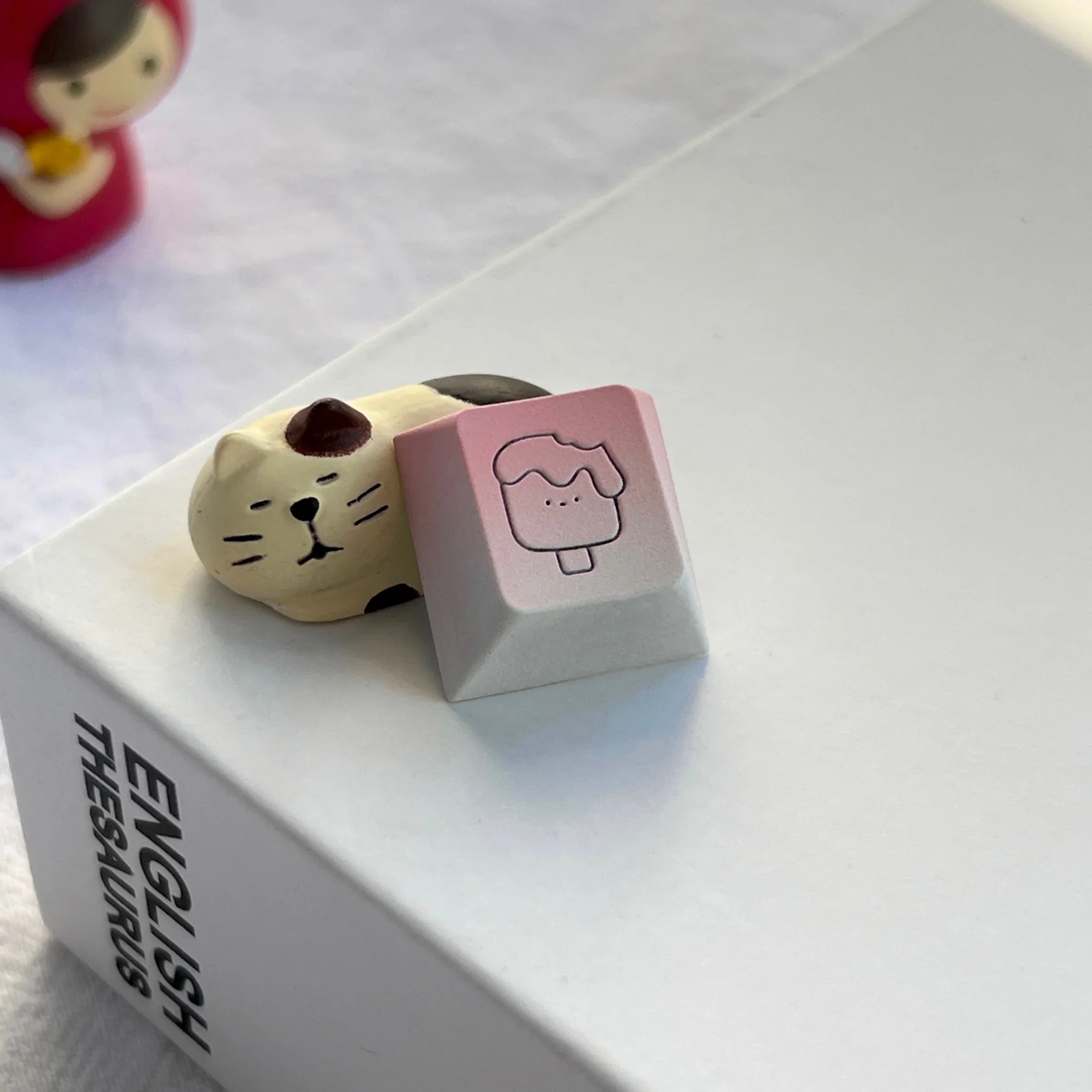 Ice cream metal keycap with simple personality ESC aluminum alloy keycap CNC keycap, original R4 mechanical keyboard
Ice cream metal keycap with simple personality ESC aluminum alloy keycap CNC keycap, original R4 mechanical keyboard