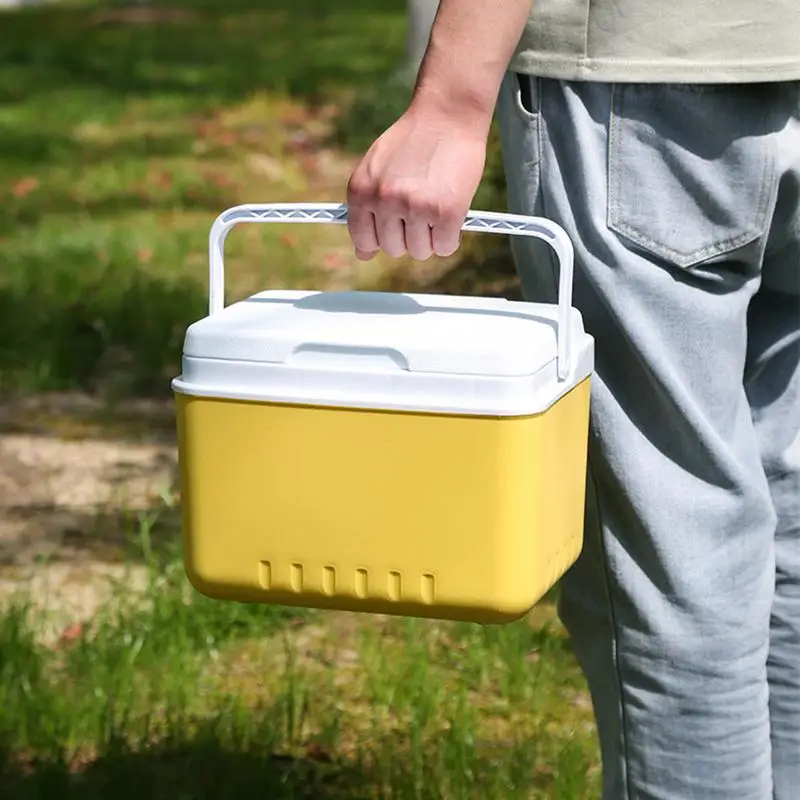 Insulated Ice Cooler Hard Lightweight Bucket Container Portable Fridge Organizer for Groceries Fishing Beach Barbecue Travel
Insulated Ice Cooler Hard Lightweight Bucket Container Portable Fridge Organizer for Groceries Fishing Beach Barbecue Travel