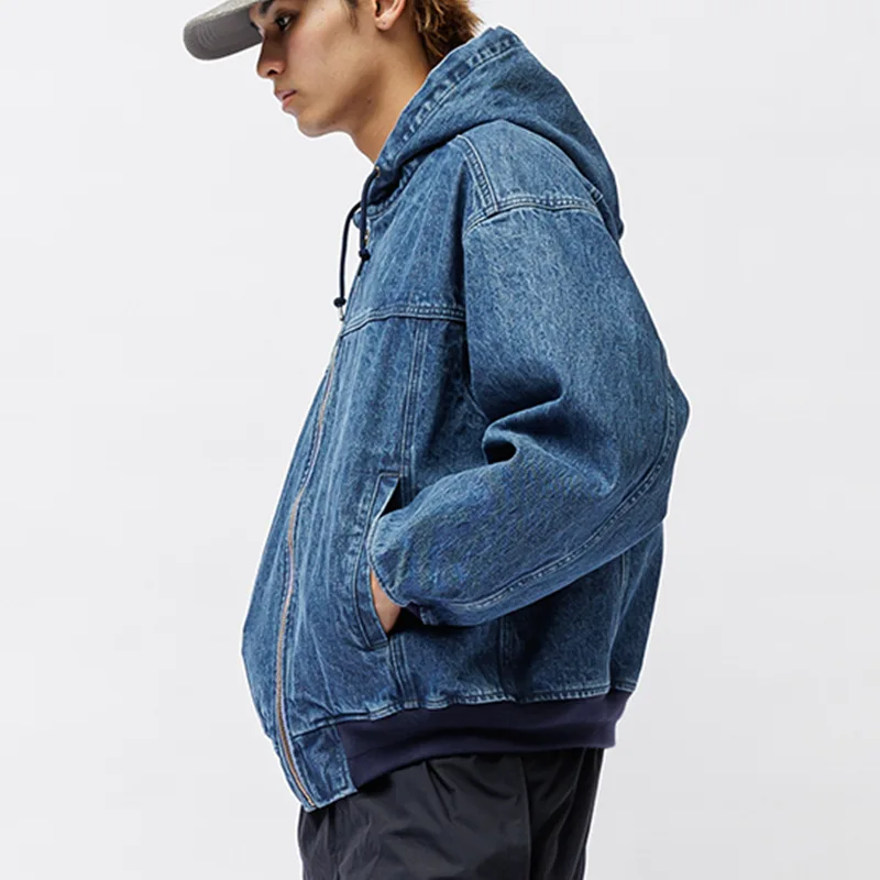Japanese fashion brand heavy high-weight washed hooded denim jacket men's loose retro casual men's zipper jacket
Japanese fashion brand heavy high-weight washed hooded denim jacket men's loose retro casual men's zipper jacket
