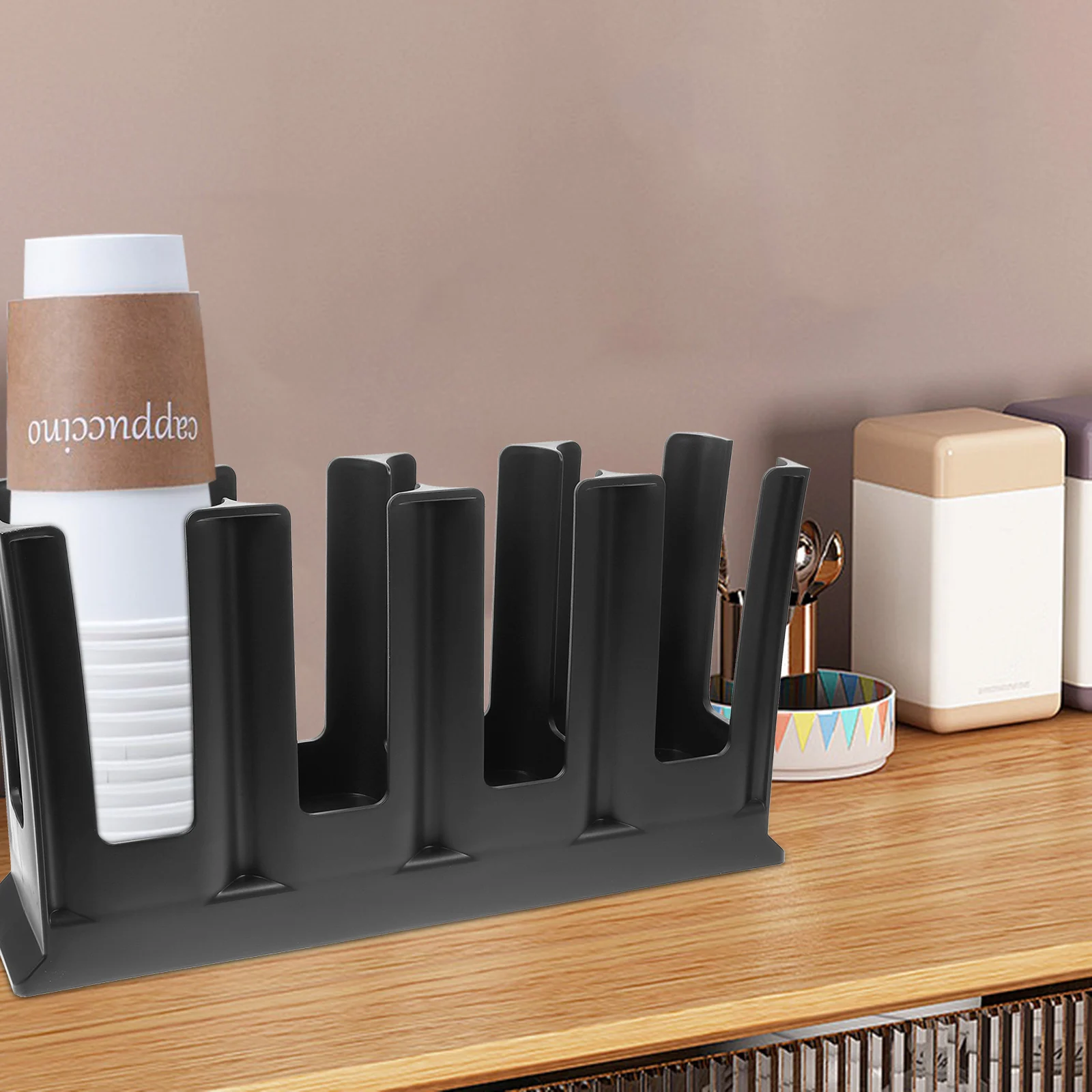 Plastic Paper Holder Rack for Coffee Tea Cups Disposable Cup Dispenser Paper Cup Plastic Holder Organizer Storage Office Desktop
Plastic Paper Holder Rack for Coffee Tea Cups Disposable Cup Dispenser Paper Cup Plastic Holder Organizer Storage Office Desktop