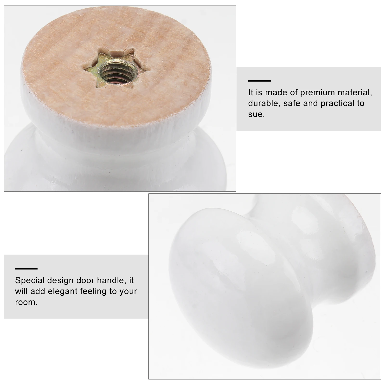 10pcs Solid Wood Handle Round Cabinet Knobs Durable Door Pulls Furniture Accessories Ideal for Drawers Cupboard Wardrobe
10pcs Solid Wood Handle Round Cabinet Knobs Durable Door Pulls Furniture Accessories Ideal for Drawers Cupboard Wardrobe