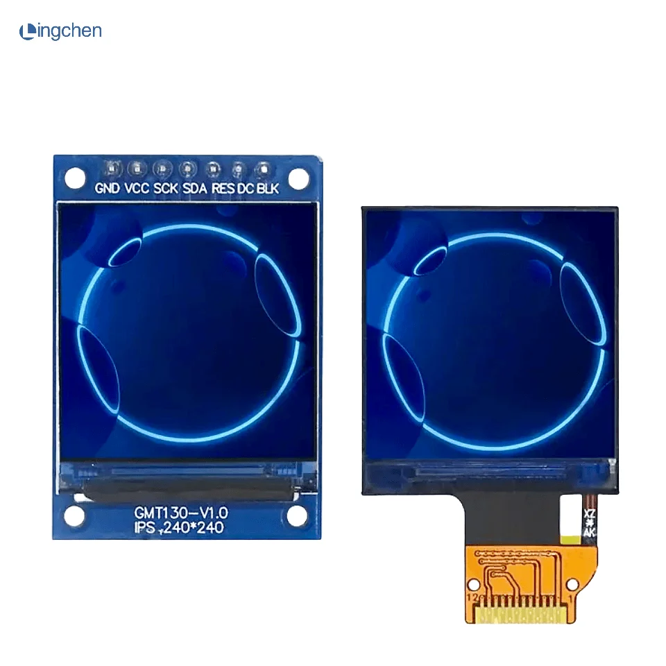 1,3 дюймовый IPS экран ST7789 Привод IC 240*240 SPI коммуникация 3,3 В напряжение интерфейс SPI полноцветный ЖК-дисплей OLED
1,3 дюймовый IPS экран ST7789 Привод IC 240*240 SPI коммуникация 3,3 В напряжение интерфейс SPI полноцветный ЖК-дисплей OLED