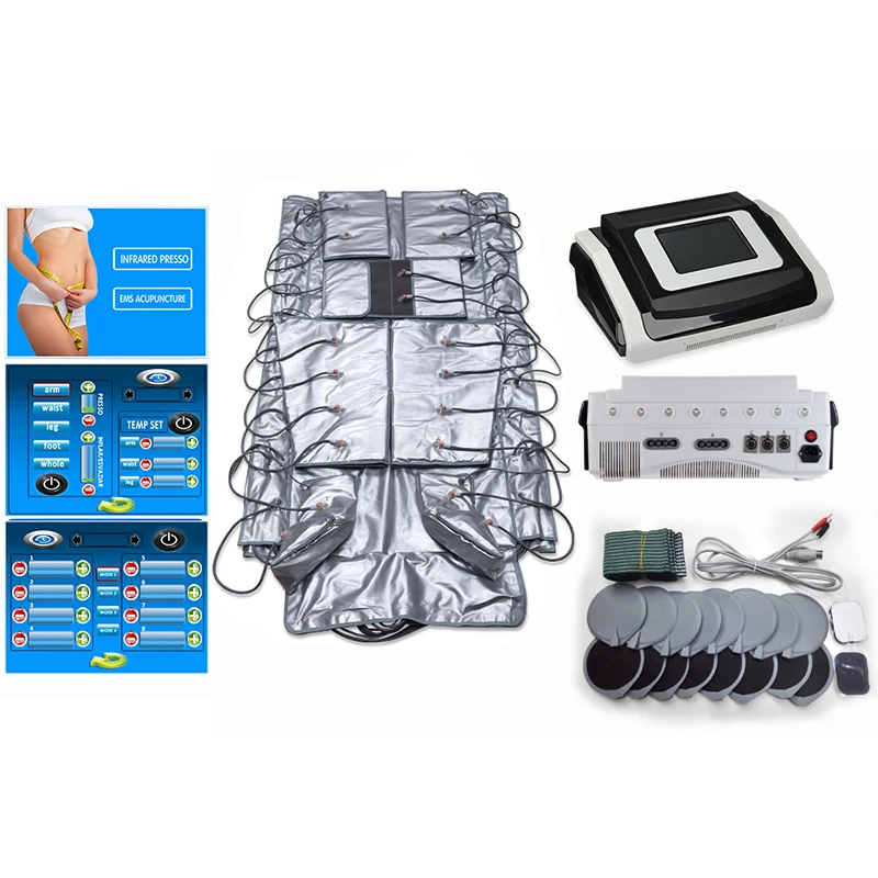 pressotherapy air pressure massage machine lymphatic drainage machine And body massager
pressotherapy air pressure massage machine lymphatic drainage machine And body massager
