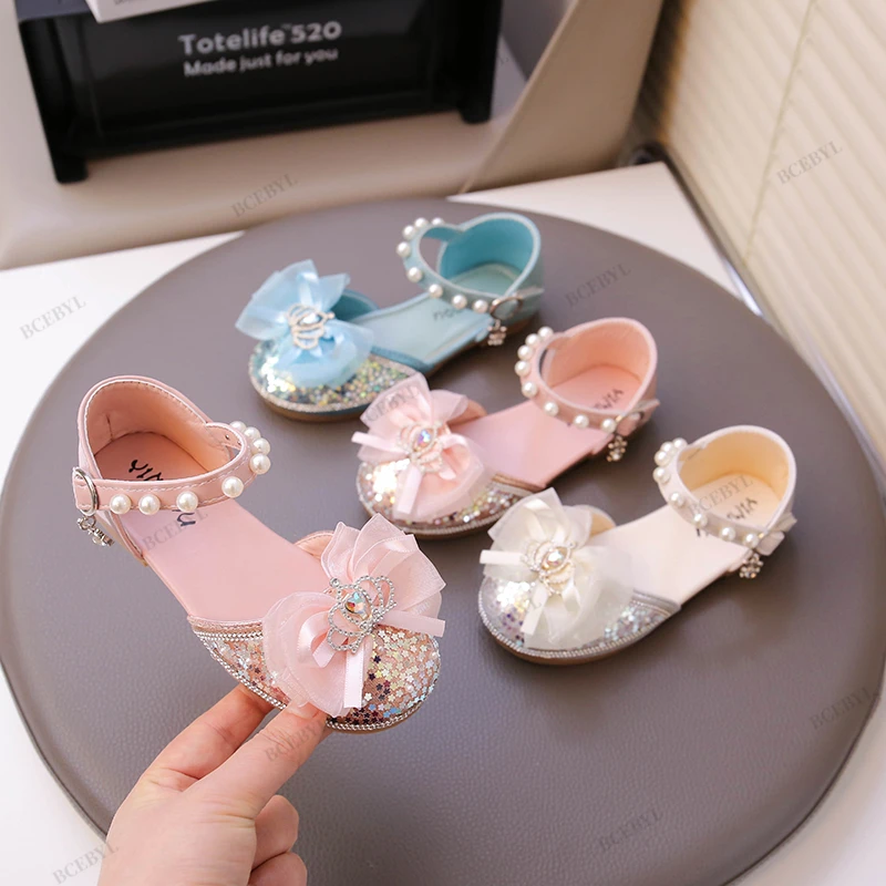 Baby Girls Elegant Kids Summer Princess Cute Beaded Bow Elegant Lightweight Crystal Sequins Sandals Fashion Children Party Shoes
Baby Girls Elegant Kids Summer Princess Cute Beaded Bow Elegant Lightweight Crystal Sequins Sandals Fashion Children Party Shoes