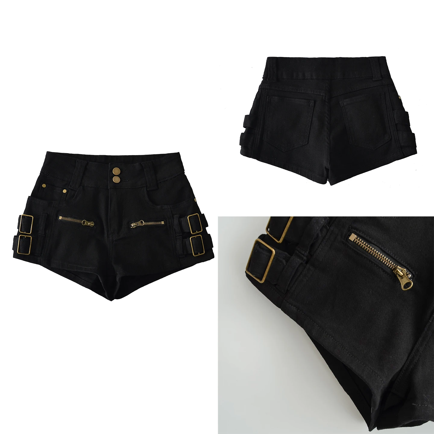 Women's Fashion Spring 2026 American Style Hot Girl Buckle Design Super Short Jeans Skirt Natural Waist Zipper Pocket Breathable
Women's Fashion Spring 2026 American Style Hot Girl Buckle Design Super Short Jeans Skirt Natural Waist Zipper Pocket Breathable