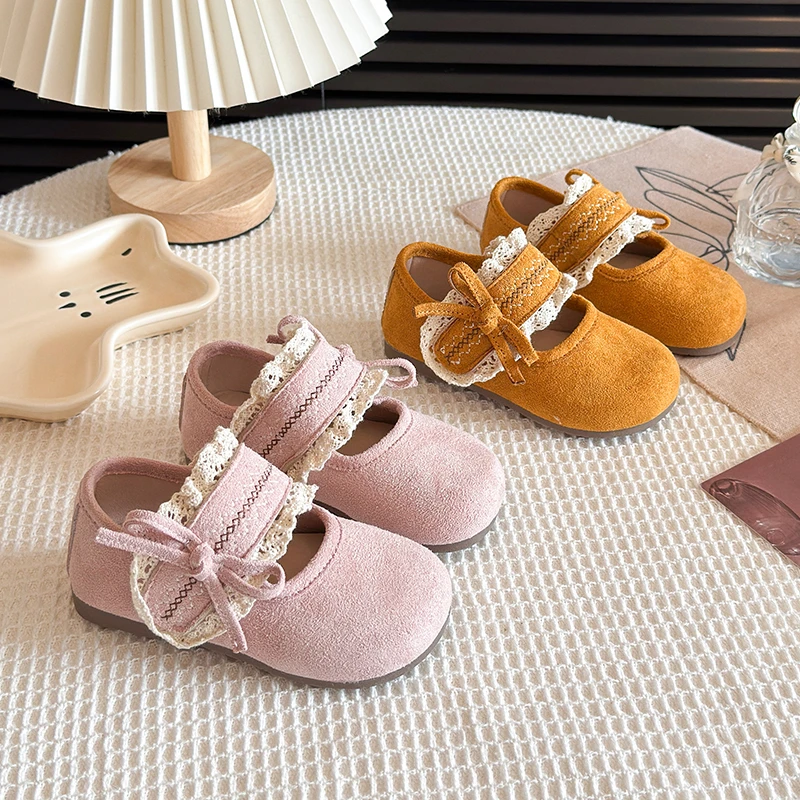 Kids'Casual Shoes Girls PU Leather Lace Bow Fashion Outdoor Flat Bottom Anti-slip Soft Bottom Pink Yellow Size 21-34
Kids'Casual Shoes Girls PU Leather Lace Bow Fashion Outdoor Flat Bottom Anti-slip Soft Bottom Pink Yellow Size 21-34