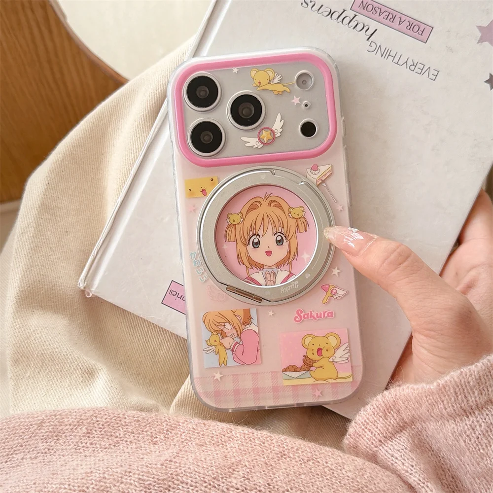 Cute Girl Cartoon Phone case for iPhone 17 Pro 16 14 15 Pro Max 16 Max 17 Cover With Rotate Stand Kawayii Shockproof Funda Capa
Cute Girl Cartoon Phone case for iPhone 17 Pro 16 14 15 Pro Max 16 Max 17 Cover With Rotate Stand Kawayii Shockproof Funda Capa