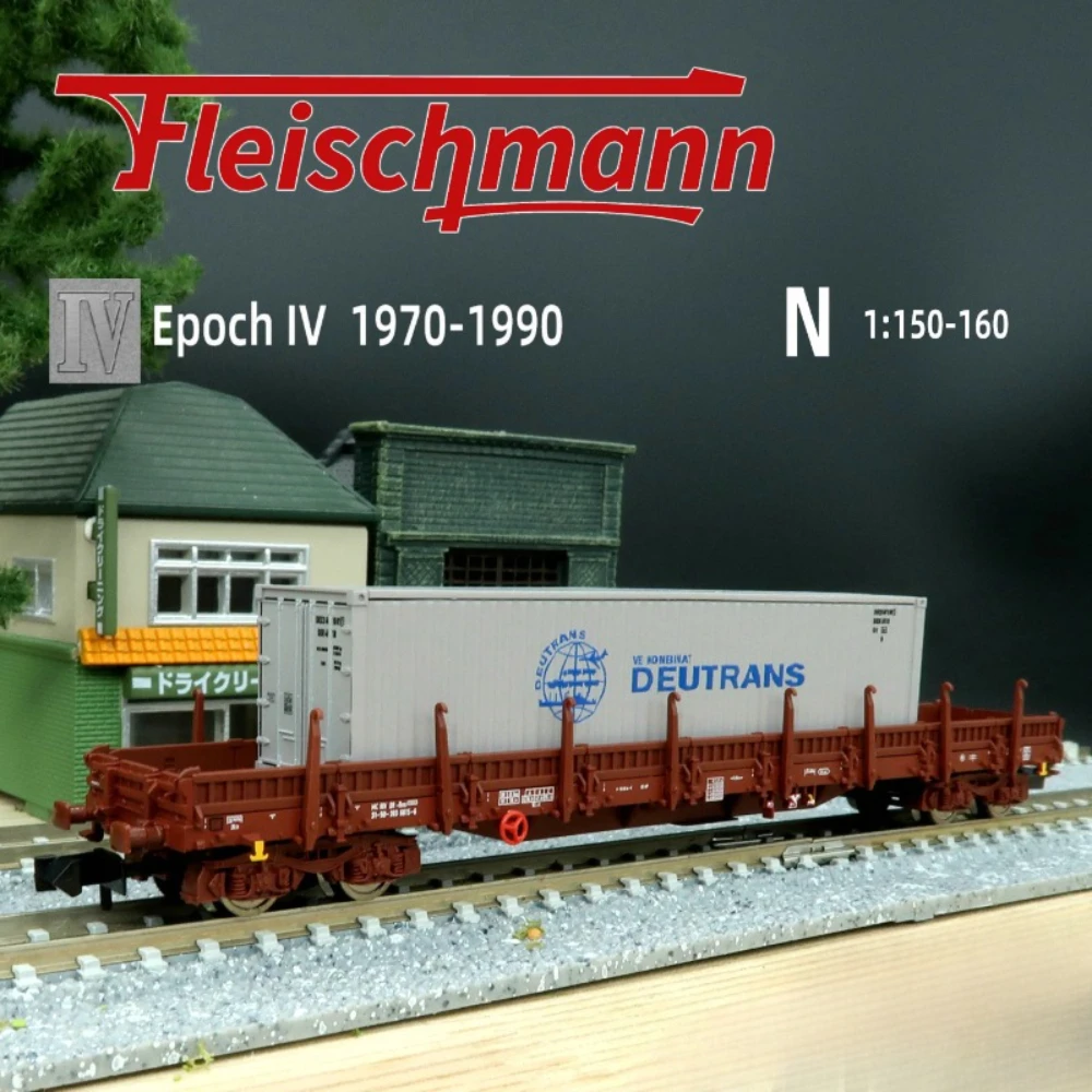 FLEISCHMANN N Type 1/160 Toy Train 6660045 Freight Carriage Container + Transport Flatbed Carriage Model Boy Toy Gift
FLEISCHMANN N Type 1/160 Toy Train 6660045 Freight Carriage Container + Transport Flatbed Carriage Model Boy Toy Gift