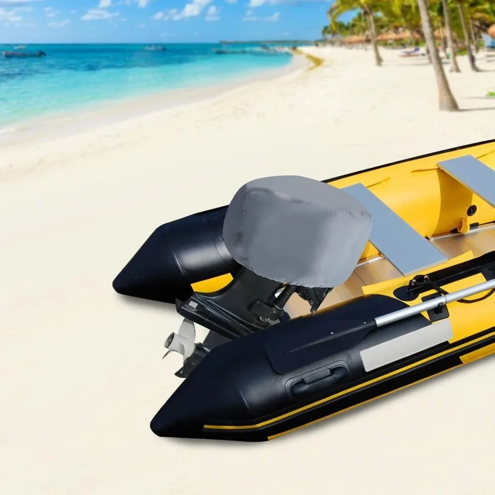 For 6HP-15HP Outboard Boat Engine Motor Cover - Waterproof 420D Heavy Duty Boat Engine Covers Modern Black with Storage Bag New
For 6HP-15HP Outboard Boat Engine Motor Cover - Waterproof 420D Heavy Duty Boat Engine Covers Modern Black with Storage Bag New