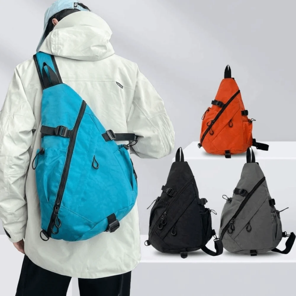 Oxford Cloth Men's Chest Bag Large Capacity Solid Color Shoulder Bag Waterproof Multiple Pockets Crossbody Bag Multifunctional
Oxford Cloth Men's Chest Bag Large Capacity Solid Color Shoulder Bag Waterproof Multiple Pockets Crossbody Bag Multifunctional