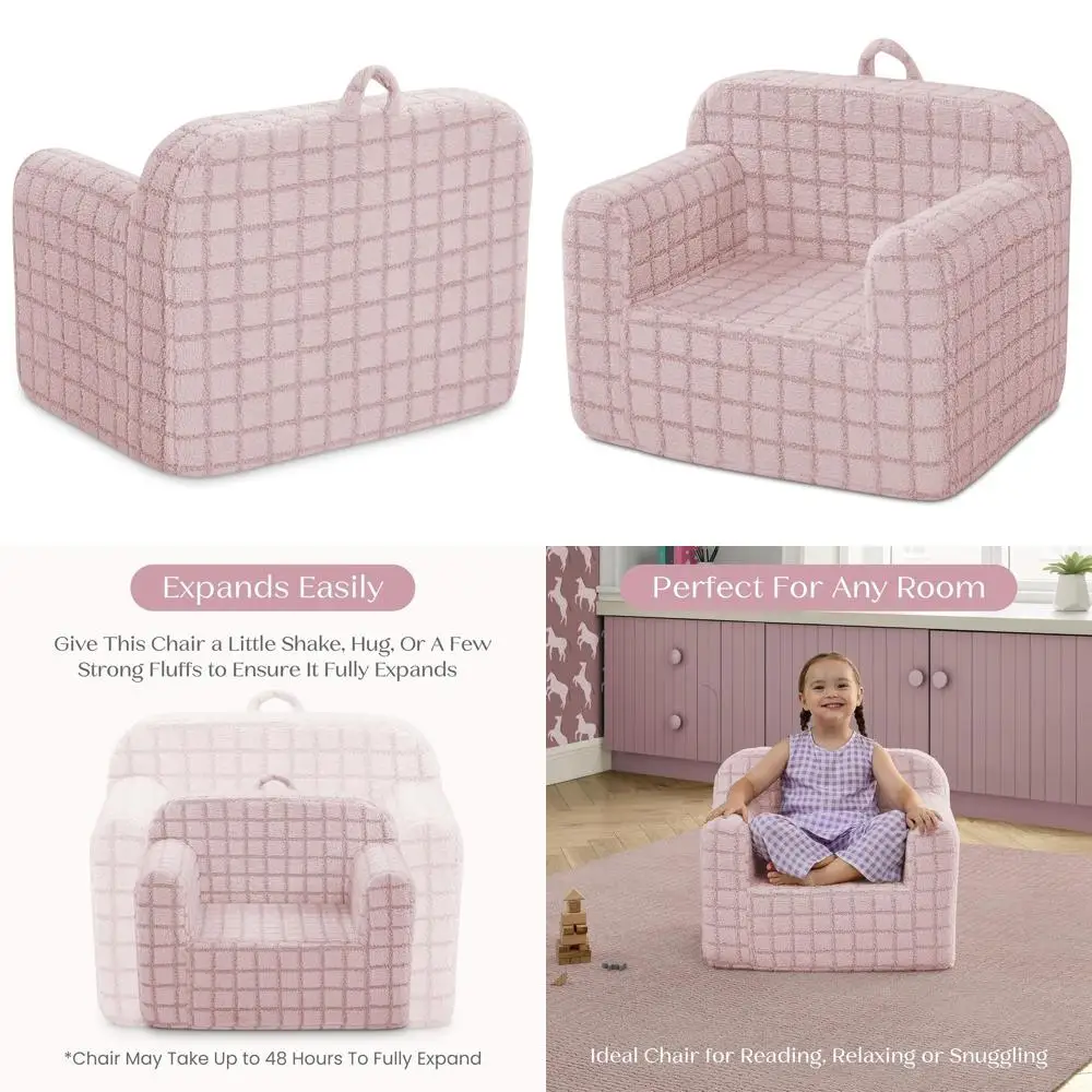 Pink Checkered Pattern Cozee Chair
Pink Checkered Pattern Cozee Chair