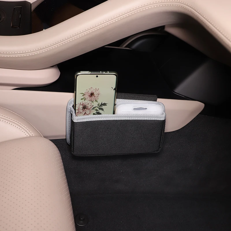 For Porsche Taycan 2019-2022 Grey Car Console Side Hanging Bag Phone Storage Bags Multi-use Storage Bag Car Accessories interior
For Porsche Taycan 2019-2022 Grey Car Console Side Hanging Bag Phone Storage Bags Multi-use Storage Bag Car Accessories interior