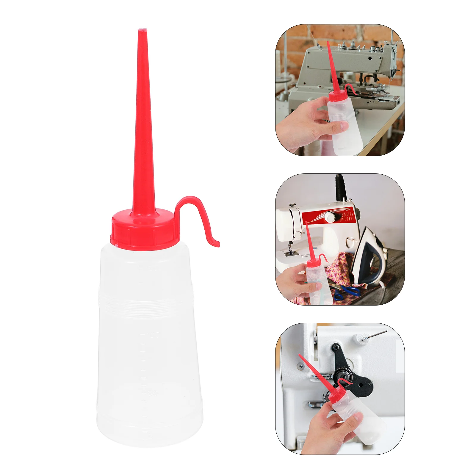 6pcs Red Spout Oil Bottle 160Ml Transparent Plastic Precision Dispenser For Sewing Machine Lubricant Automotive Diy Crafts
6pcs Red Spout Oil Bottle 160Ml Transparent Plastic Precision Dispenser For Sewing Machine Lubricant Automotive Diy Crafts