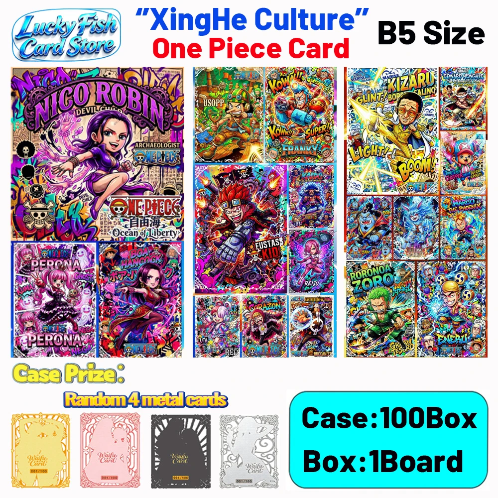 Wholesale 2026 New XingHe Creative Studio One Piece Cards B5 Size Acrylic Board Children's Toys Birthday Gifts
Wholesale 2026 New XingHe Creative Studio One Piece Cards B5 Size Acrylic Board Children's Toys Birthday Gifts