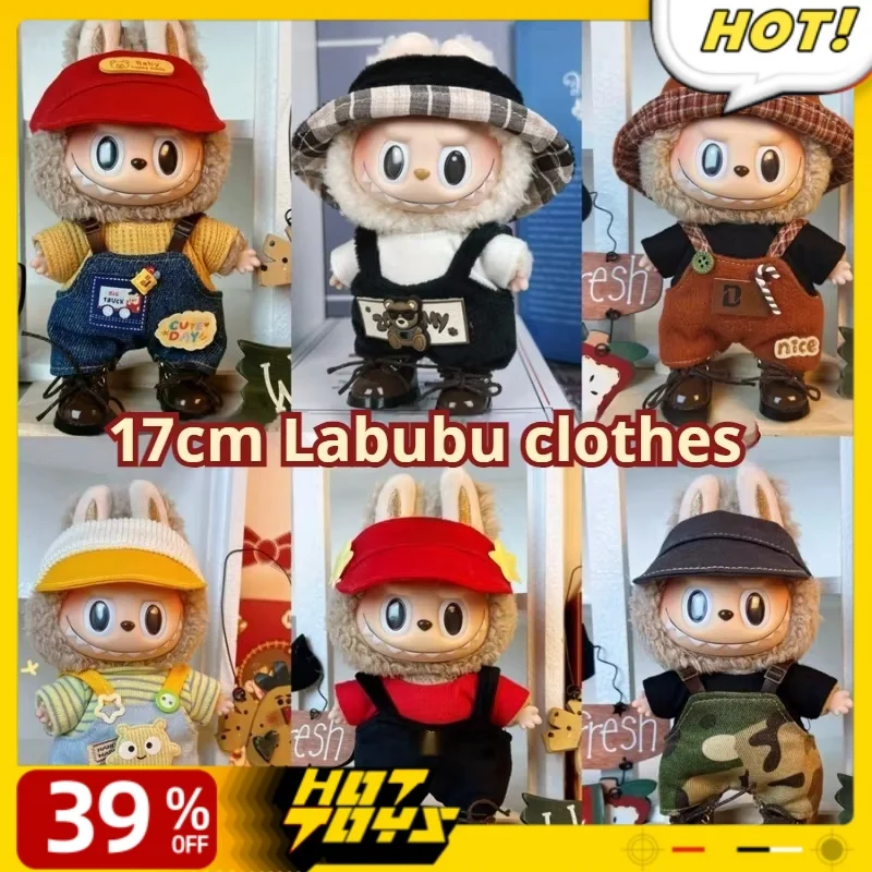 17cm Labubu Clothes Outfit Luxury Design Kawaii Zimomo Clothes Accessories Sports And Leisure Suit V1 V2 Kettle Glasses Clothing
17cm Labubu Clothes Outfit Luxury Design Kawaii Zimomo Clothes Accessories Sports And Leisure Suit V1 V2 Kettle Glasses Clothing
