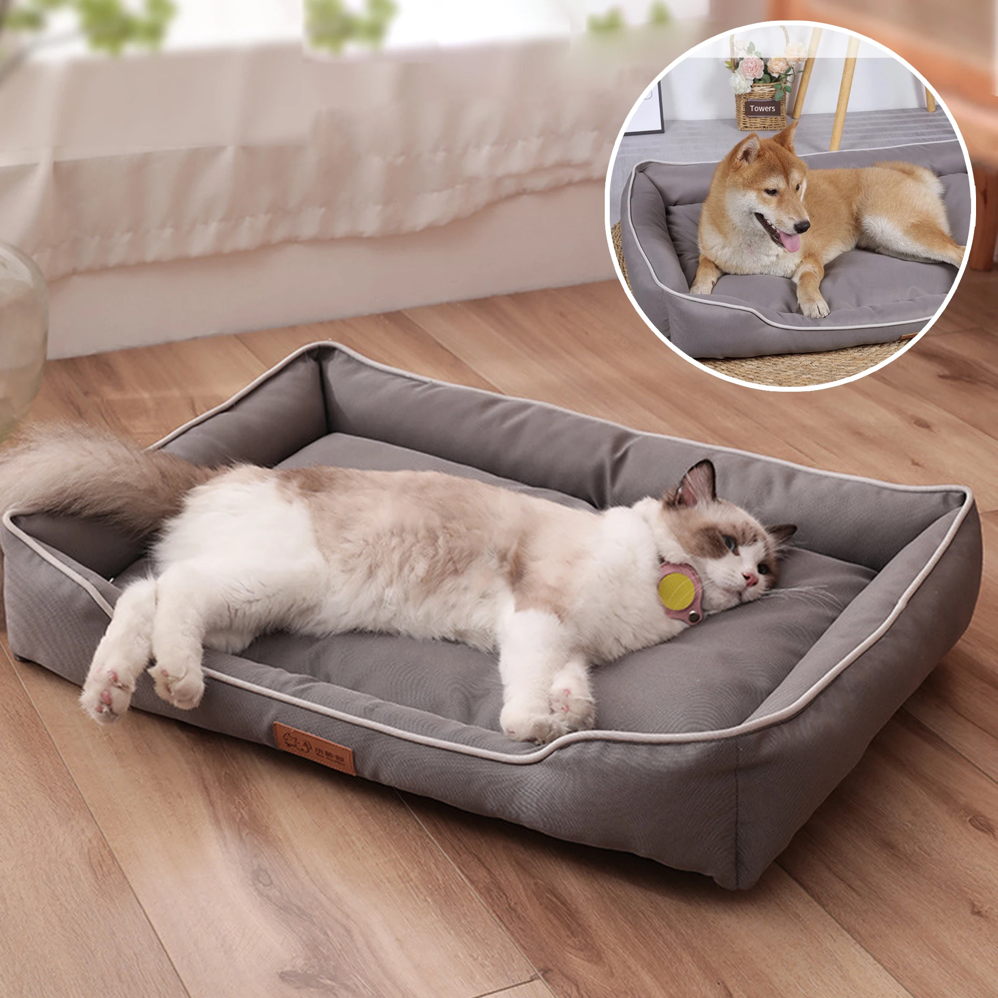 Bed for Dog Scratch Resistant Waterproof Blanket Wear-resistant Medium Dogs Bed Dog Cushion Pet Quick Rebound Puppy Accessories
Bed for Dog Scratch Resistant Waterproof Blanket Wear-resistant Medium Dogs Bed Dog Cushion Pet Quick Rebound Puppy Accessories