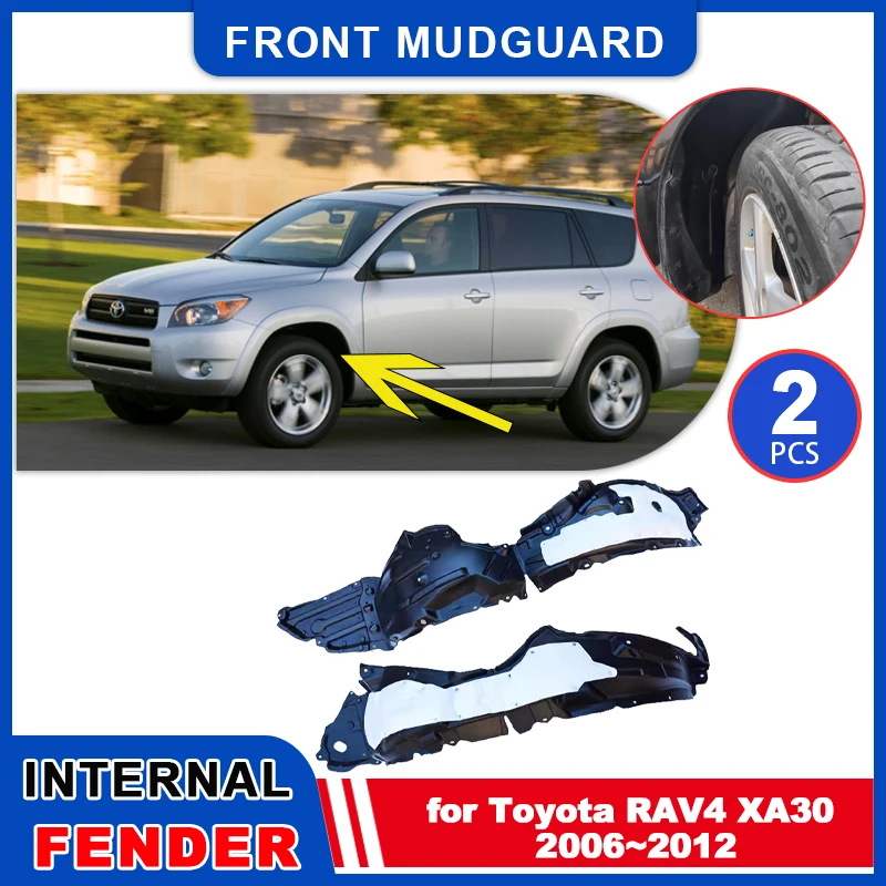 Car Mudflaps for Toyota RAV4 XA30 2006~2012 2007 Inside Mud Flaps Splash Guards Mudguards front Wheel Fender Part Accessories
Car Mudflaps for Toyota RAV4 XA30 2006~2012 2007 Inside Mud Flaps Splash Guards Mudguards front Wheel Fender Part Accessories