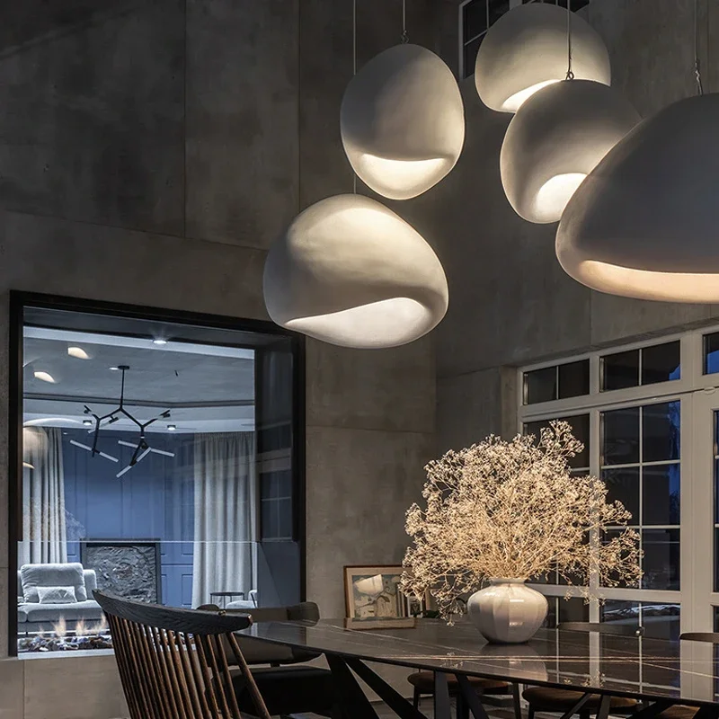 Nordic Minimalist Wabi Sabi Wind E27 Led Pendant Lights Dining Room Bar Loft Bedroom Home Decor Chandelier Hanging Lamp Fixture
Nordic Minimalist Wabi Sabi Wind E27 Led Pendant Lights Dining Room Bar Loft Bedroom Home Decor Chandelier Hanging Lamp Fixture