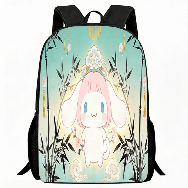 Kids Bag Cinnamoroll Print Children Backpack, Chinese Bamboo and Cloud Design School Bag, Lightweight Breathable Bookbag for Kid
Kids Bag Cinnamoroll Print Children Backpack, Chinese Bamboo and Cloud Design School Bag, Lightweight Breathable Bookbag for Kid