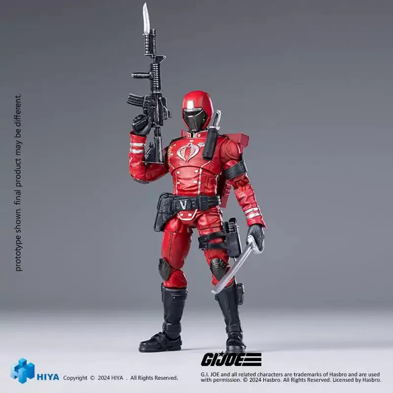 【In Stock】HIYA EMG0356 Special Forces Cobra Red Guard 1/18 Action Figure Animation Model Toy Collection Gift Desktop Ornament
【In Stock】HIYA EMG0356 Special Forces Cobra Red Guard 1/18 Action Figure Animation Model Toy Collection Gift Desktop Ornament