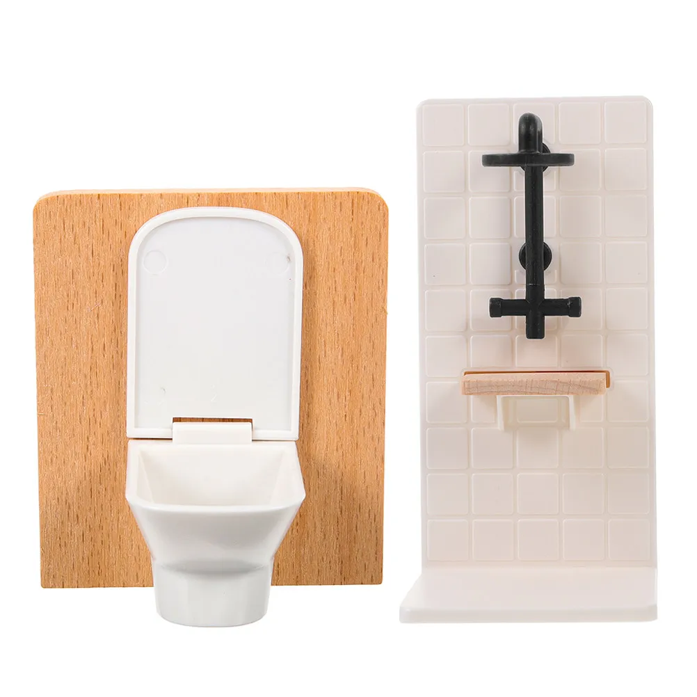 1Set Realistic Dollhouse Furniture 1:12 Scale Miniature Bathroom Set with Shower Toilet Bathtub for Dollhouse Decor Accessories
1Set Realistic Dollhouse Furniture 1:12 Scale Miniature Bathroom Set with Shower Toilet Bathtub for Dollhouse Decor Accessories