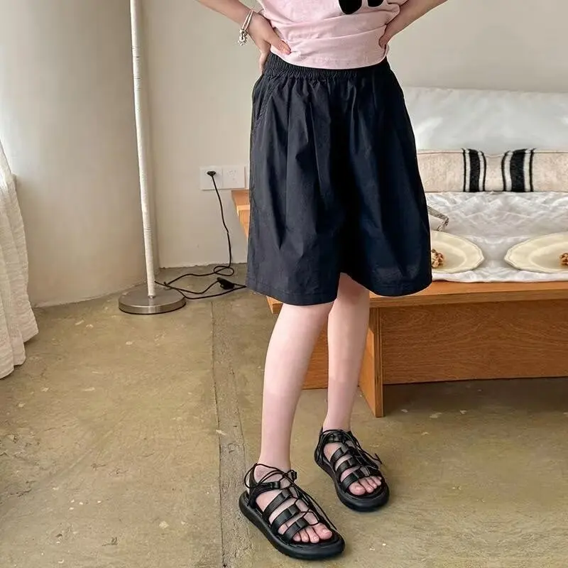 Children's Clothing Ins Literary Pants Simple New Style Versatile Temperament Summer Fashion Street Fashion Trend Girls Shorts
Children's Clothing Ins Literary Pants Simple New Style Versatile Temperament Summer Fashion Street Fashion Trend Girls Shorts