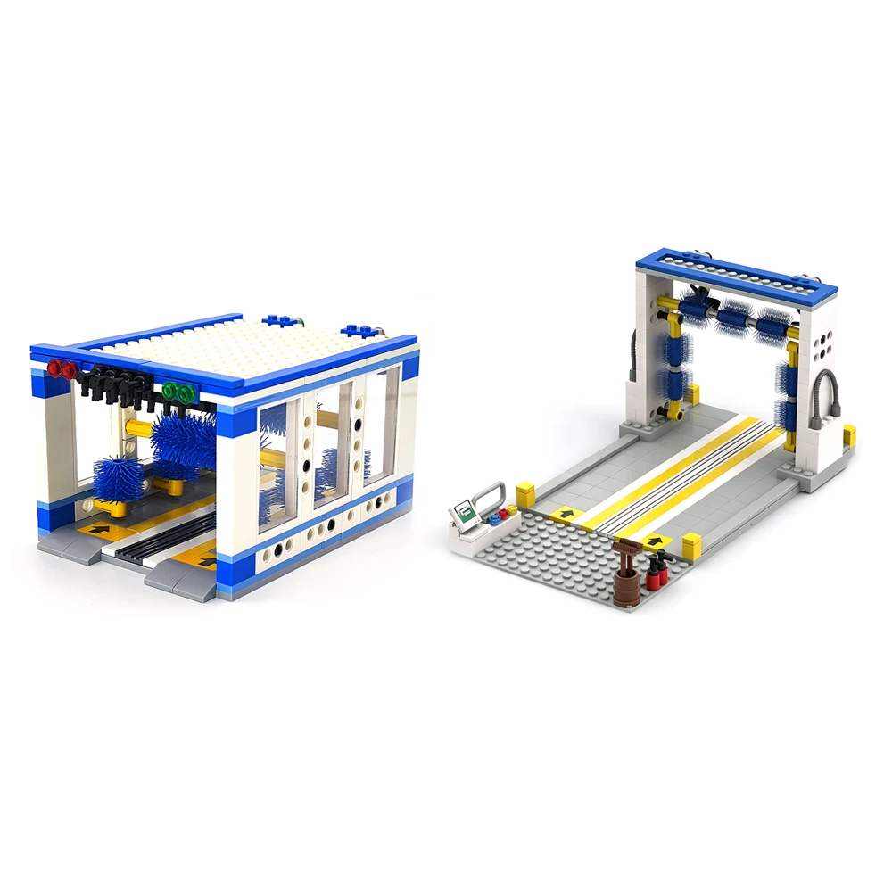 Building Block Car Wash Shop Toy Set, Urban Automatic Car Cleaning Service Station, MOC Urban Assembly Building Expansion
Building Block Car Wash Shop Toy Set, Urban Automatic Car Cleaning Service Station, MOC Urban Assembly Building Expansion