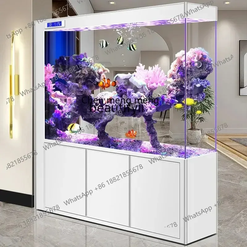 R cc182l Super White Glass Bottom Filter Fish Tank Living Room Large and Small Hallway Partition Rectangular Aquarium
R cc182l Super White Glass Bottom Filter Fish Tank Living Room Large and Small Hallway Partition Rectangular Aquarium