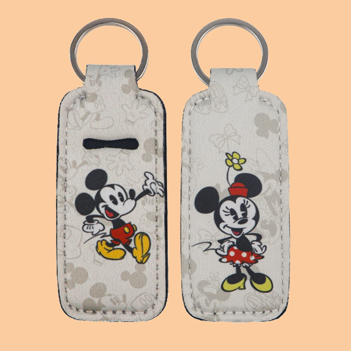1pcs Cute Mouse Clip On Lipstick Sleeve Holder Keyring Print Cartoon Keyring Trendy Lip Balm Key Chain Accessories Gifts
1pcs Cute Mouse Clip On Lipstick Sleeve Holder Keyring Print Cartoon Keyring Trendy Lip Balm Key Chain Accessories Gifts
