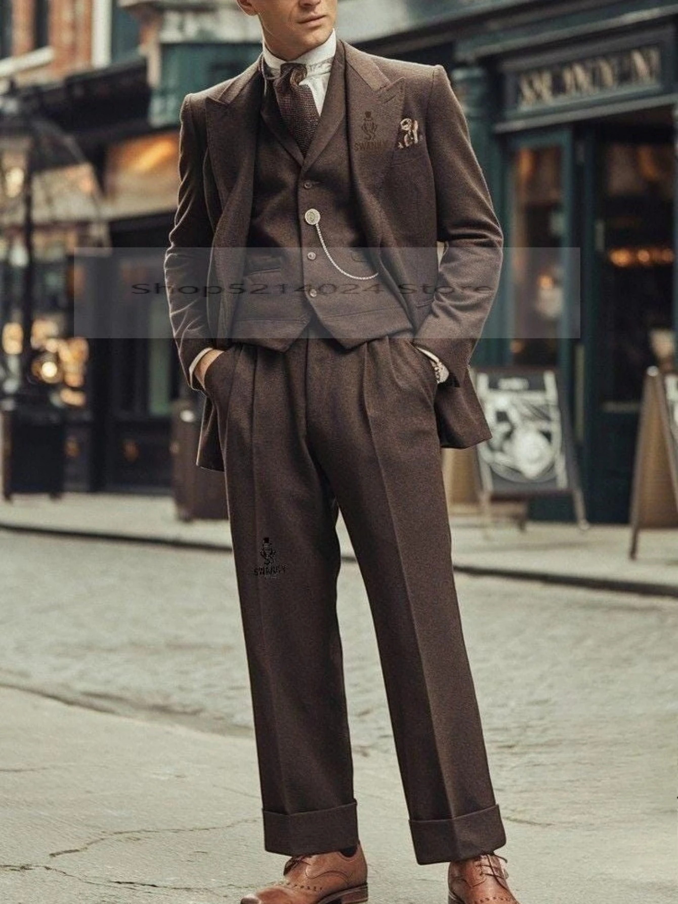 Men Suit 3 Piece Herringbone Double Button For Wedding Party Business Work Casual Daily Jacket Vest With Pants
Men Suit 3 Piece Herringbone Double Button For Wedding Party Business Work Casual Daily Jacket Vest With Pants