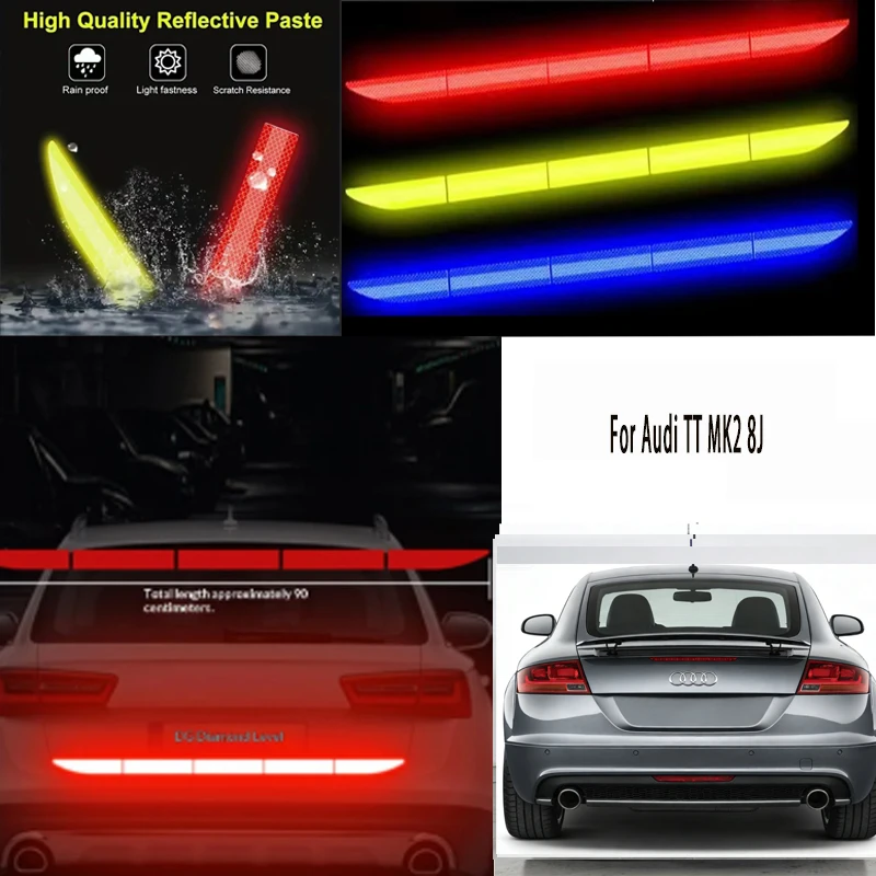 For Audi TT MK2 8J 1pcs Reflective Warning Safety Tape-Car Trunk Anti-Collision
For Audi TT MK2 8J 1pcs Reflective Warning Safety Tape-Car Trunk Anti-Collision