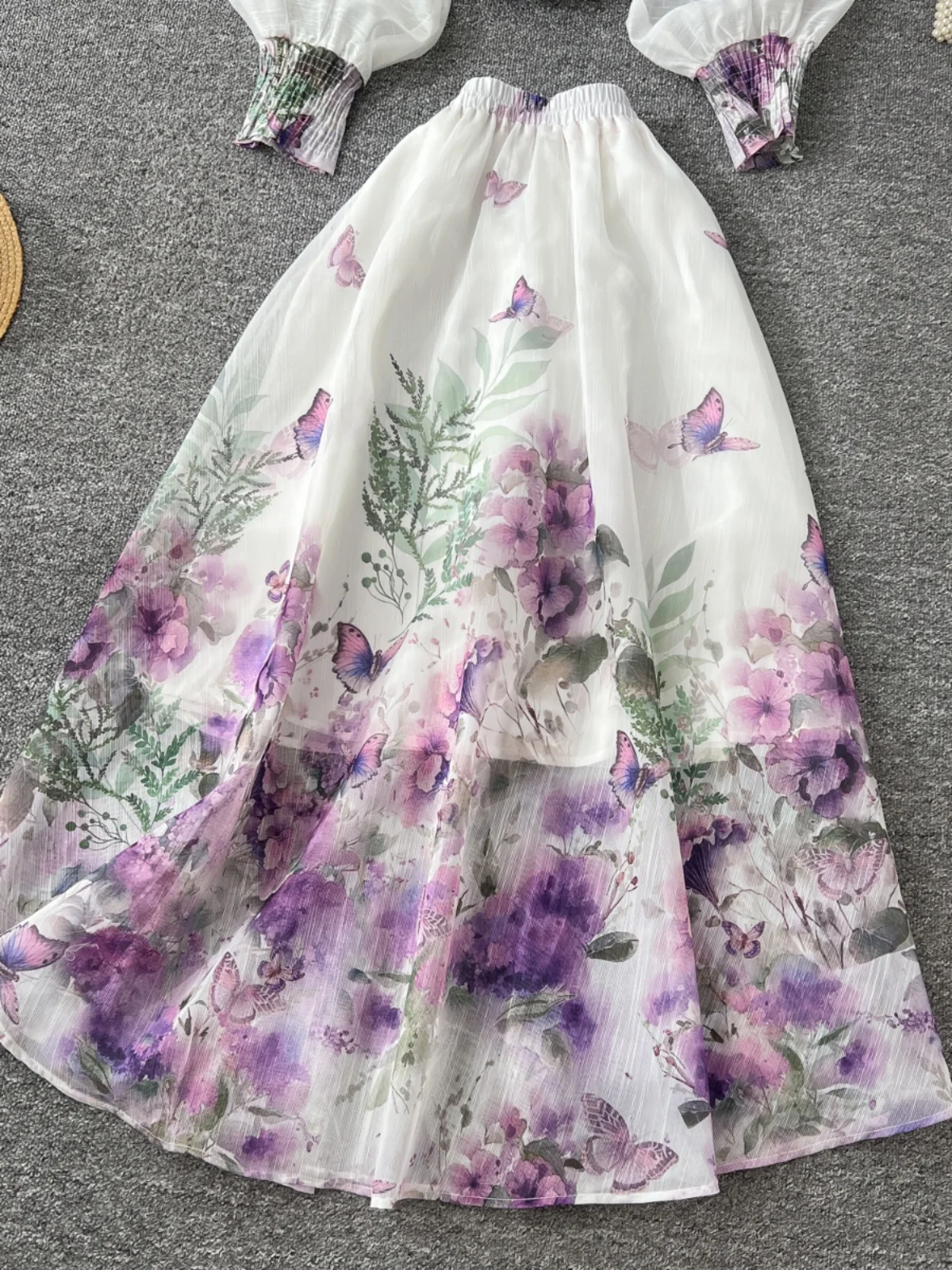 High-End Printed Set Women's 2024 New Lady Lantern Sve Button up Top High Waist f Skirt Two-Piece Set Faionable Ensemble
High-End Printed Set Women's 2024 New Lady Lantern Sve Button up Top High Waist f Skirt Two-Piece Set Faionable Ensemble