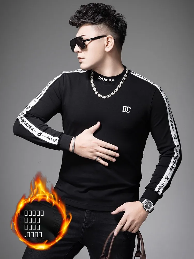 Men's Modal Long Sve Fce Lined T-irt f High Collar Embroidered Warmth Inner Wear Base Layer Winter Clothing
Men's Modal Long Sve Fce Lined T-irt f High Collar Embroidered Warmth Inner Wear Base Layer Winter Clothing