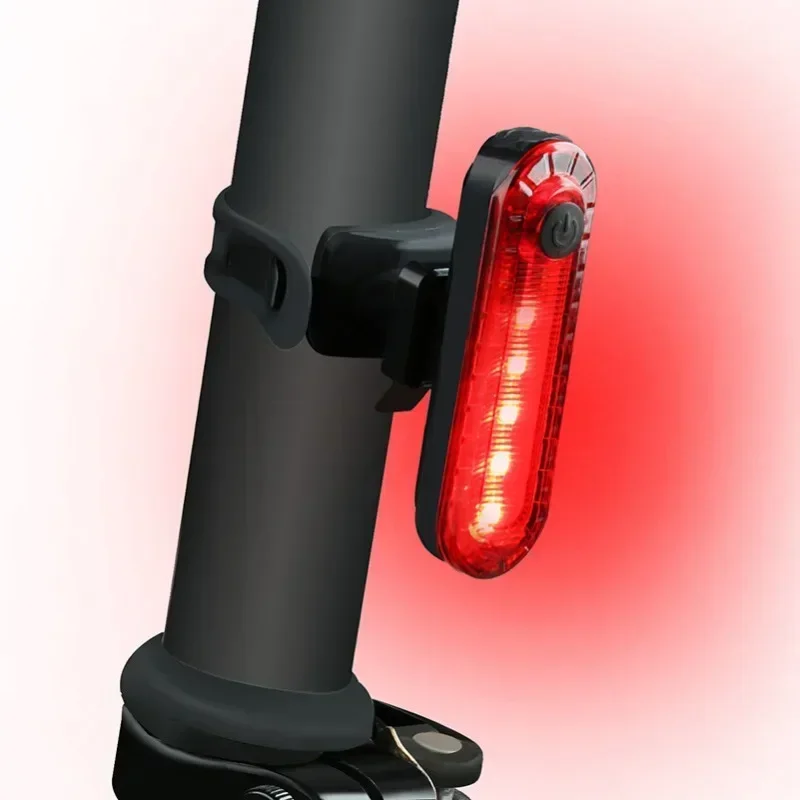 Rear Bike Tail Light USB Rechargeable Red Ultra Bright Taillights Fit on Bicycle Easy To Install for Cycling Safety
Rear Bike Tail Light USB Rechargeable Red Ultra Bright Taillights Fit on Bicycle Easy To Install for Cycling Safety