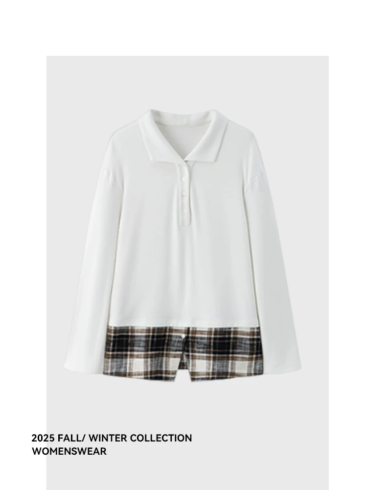 Женская осенняя новинка: элегантный белый свитер с воротником, приталенный крой, повседневный стиль, французский шик, высококачественный, в клетку
Женская осенняя новинка: элегантный белый свитер с воротником, приталенный крой, повседневный стиль, французский шик, высококачественный, в клетку