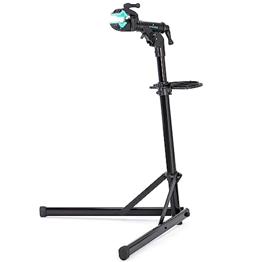 Bike Repair Stand for eBike Maintenance Aluminum Workstand in Black with 55lb Capacity, Ideal for Mountain and Road Bike Repair
Bike Repair Stand for eBike Maintenance Aluminum Workstand in Black with 55lb Capacity, Ideal for Mountain and Road Bike Repair