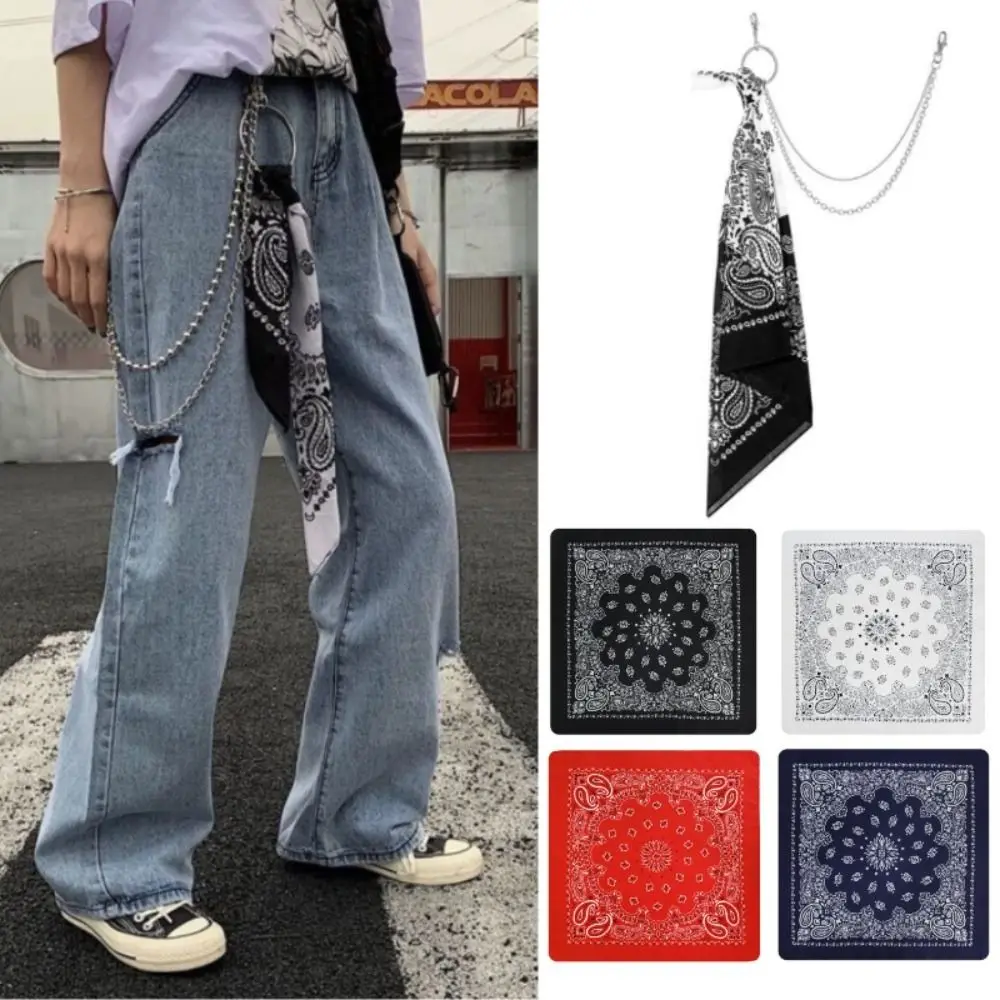 Ornament Hip Hop Square Scarf Chain Korean Street on Jeans Square Scarf Trousers Chain Unisex Pants Belt Chain
Ornament Hip Hop Square Scarf Chain Korean Street on Jeans Square Scarf Trousers Chain Unisex Pants Belt Chain
