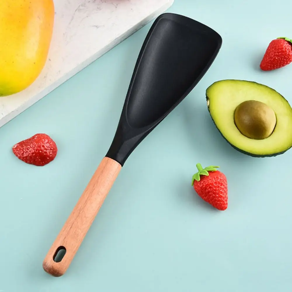 2Pcs Household Wood Handle Silicone Salad Spatula Japanese Style Simple Cooking Shovel Nonstick Rice Spoon Non-stick Pan
2Pcs Household Wood Handle Silicone Salad Spatula Japanese Style Simple Cooking Shovel Nonstick Rice Spoon Non-stick Pan