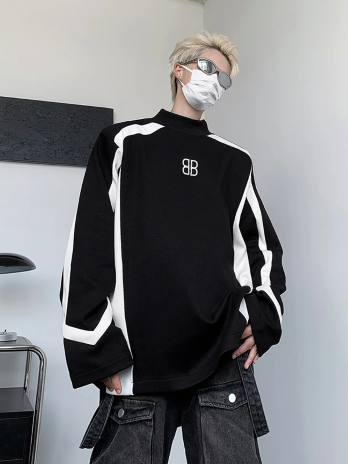 Мужская толстовка с высоким воротником и нашивками, в стиле CleanFit, американский мотоциклетный стиль, весна-осень, дизайнерская куртка Haome
Мужская толстовка с высоким воротником и нашивками, в стиле CleanFit, американский мотоциклетный стиль, весна-осень, дизайнерская куртка Haome