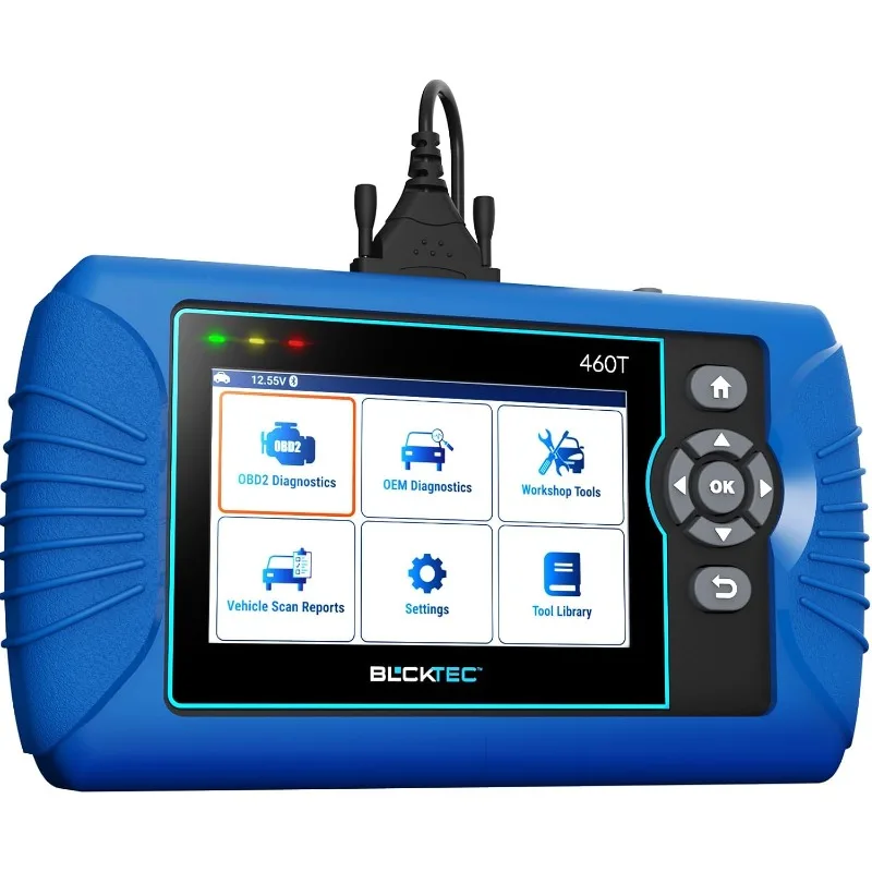 460T OBD2 Сканер Автомобильный считыватель кодов Двигатель ABS SRS Диагностический инструмент трансмиссии, 12 usług сброса, масло/TPMS/EPB/BMS/SAS/D
460T OBD2 Сканер Автомобильный считыватель кодов Двигатель ABS SRS Диагностический инструмент трансмиссии, 12 usług сброса, масло/TPMS/EPB/BMS/SAS/D