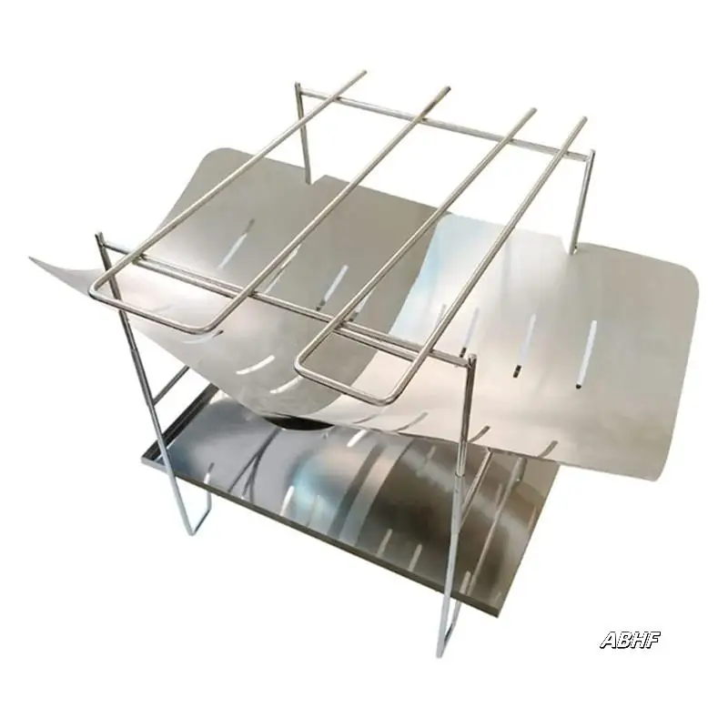 Portable BBQ Outdoor Grill Campfire Grill Camping Fire Pit Outdoor Wood Fire Stove Stainless Steel
Portable BBQ Outdoor Grill Campfire Grill Camping Fire Pit Outdoor Wood Fire Stove Stainless Steel