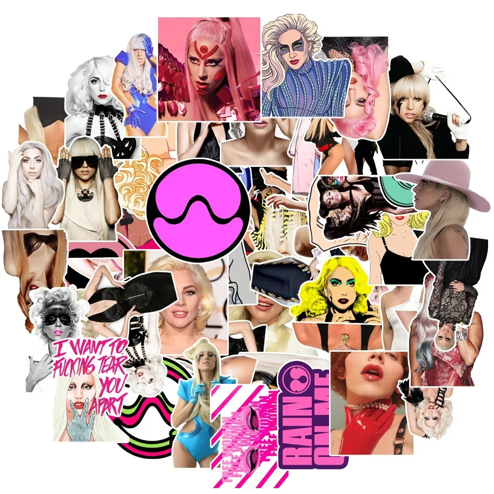 10/25/50Pcs Famous Singer Star Lady Gaga Stickers Waterproof PVC Decal Car Stickers
10/25/50Pcs Famous Singer Star Lady Gaga Stickers Waterproof PVC Decal Car Stickers